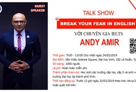  Talk Show: “Break Your Fear Of English